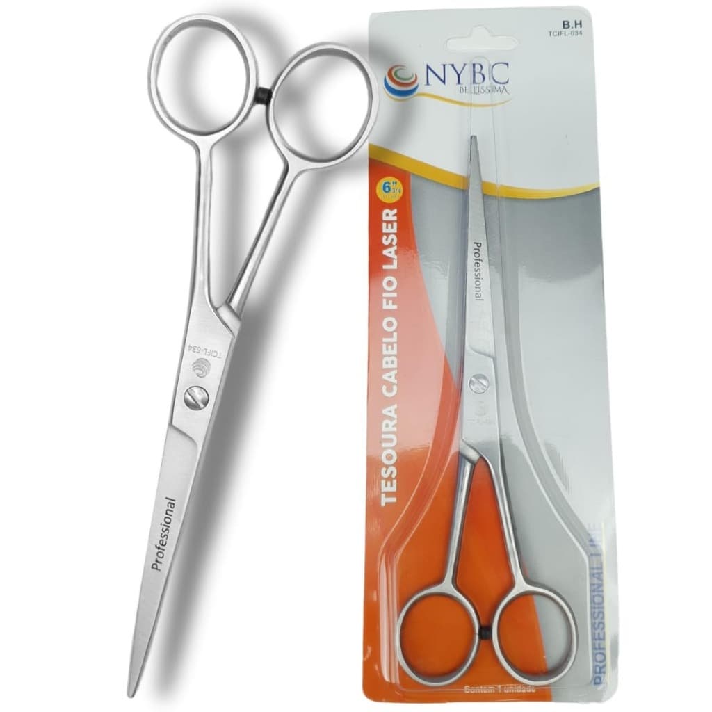 TESOURA CABELO FIO LASER ''6'' NYBC