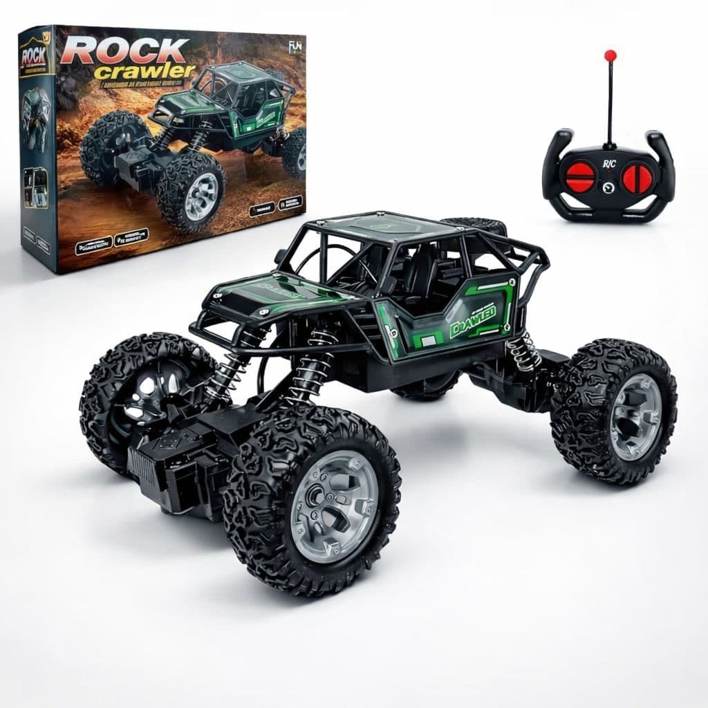 Carrinho Controle Remoto Off Road 4x4 Rally Brinquedo Recarregável Monster Truck