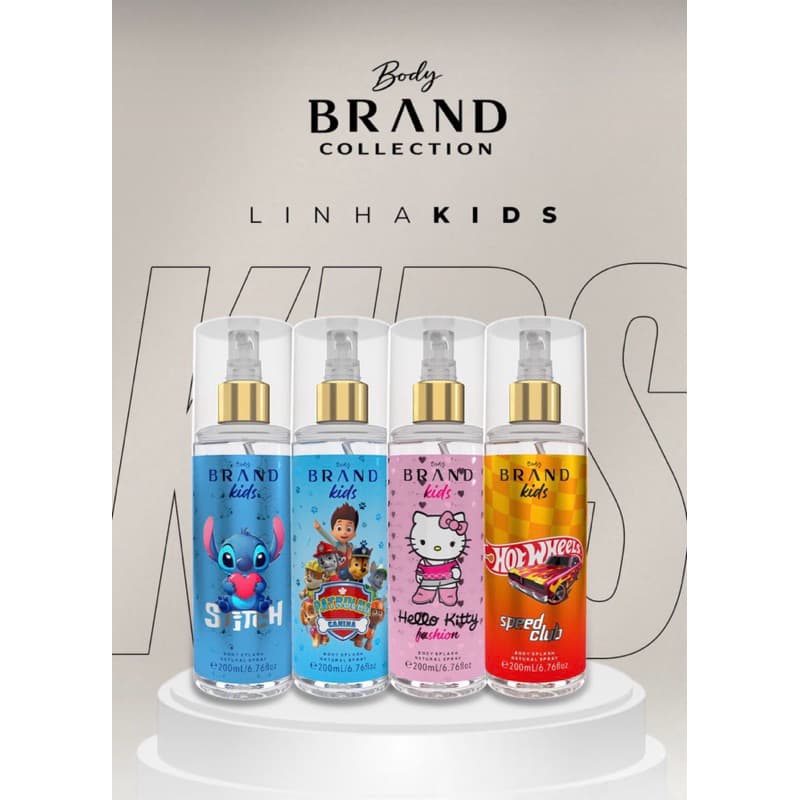 Body Splash Infantil 200ml - Colonia Refrescante - Kids