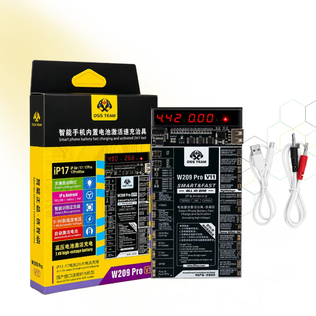Placa Ativadora Reativadora Bateria iPhone Android W209 Pro