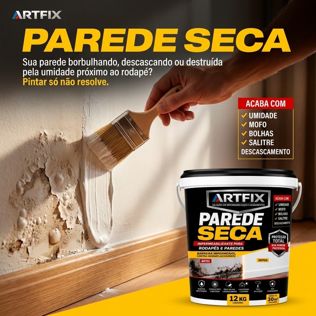 QUEIMA DE ESTOQUE - Impermeabilizante 4KG e 12KG Cimentício - Auxilia no Combate Contra Umidade