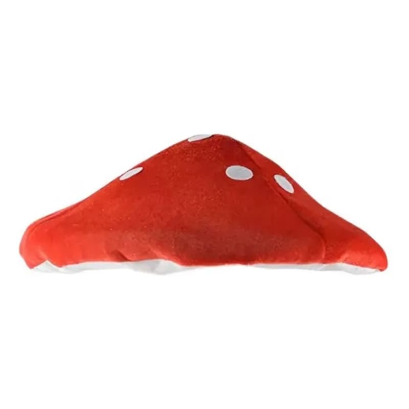 Chapéu de Cogumelo Vermelho Fantasia Carnaval Halloween