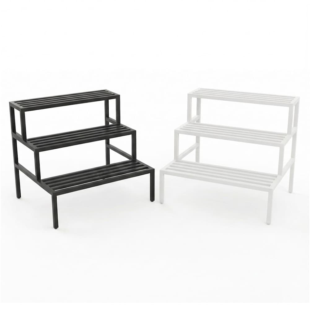Suporte Floreira Escadas Ferro Jardineiras Vasos Flores Tmt