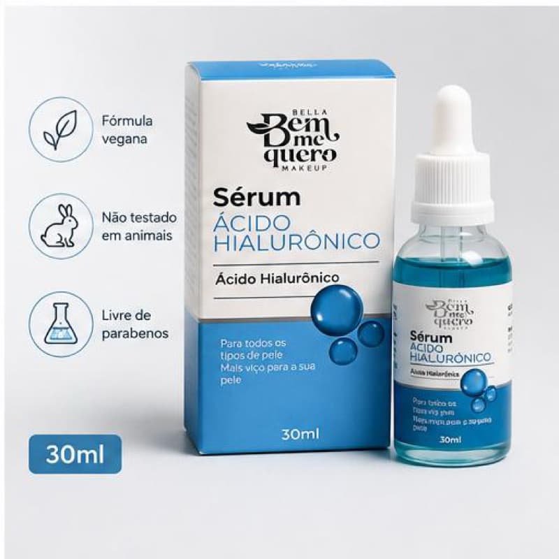 Sérum Facial Ácido Hialurônico Hidratante