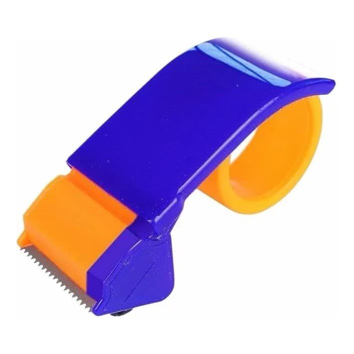 Aplicador Suporte De Fita Adesiva Em Plástico Reforçado Laranja com Azul Unidade Dispenser
