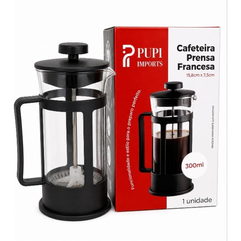 Cafeteira Prensa Francesa 300ml