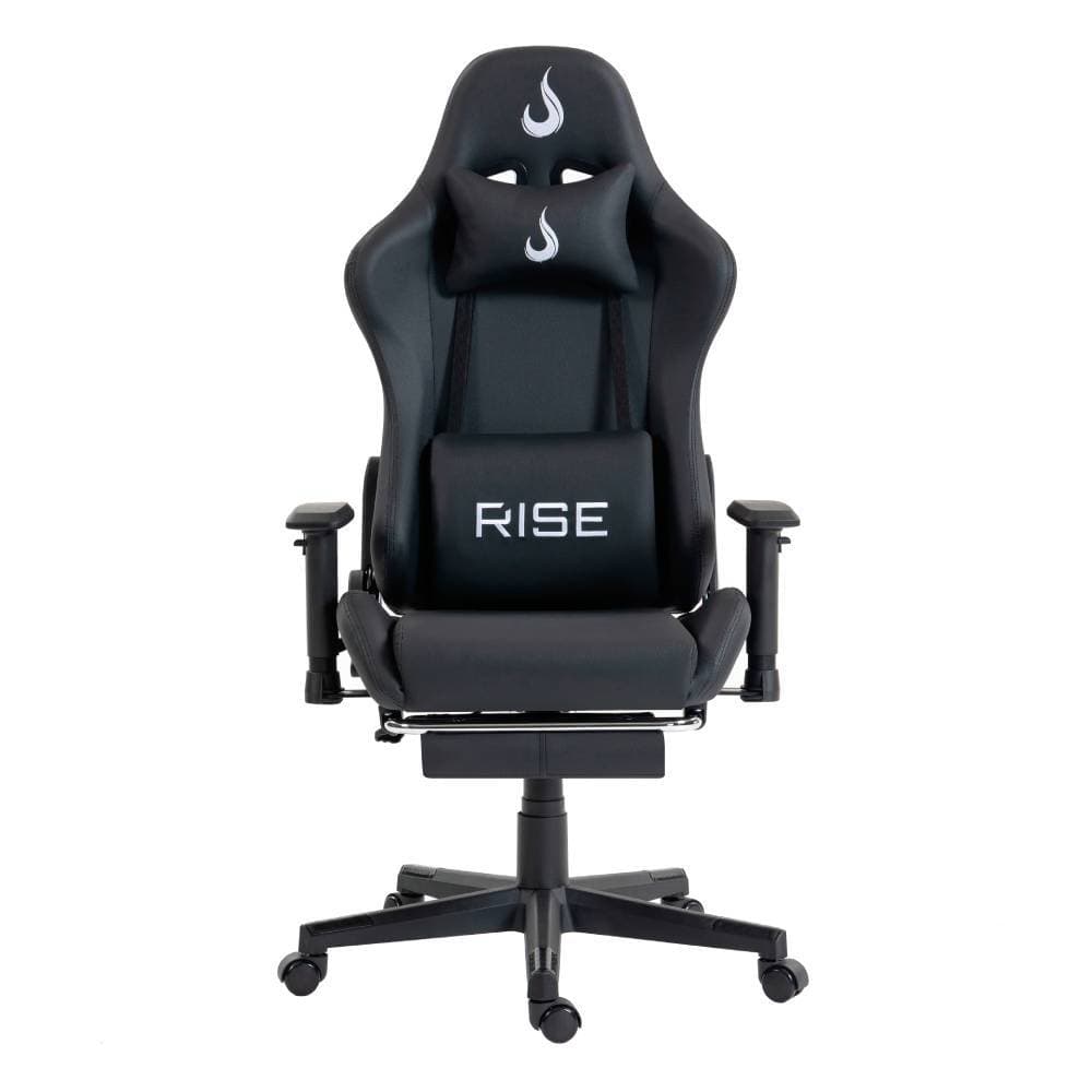 Cadeira Gamer Rise Mode X02 Até 130Kg Preto - RM-CG-X02-BK