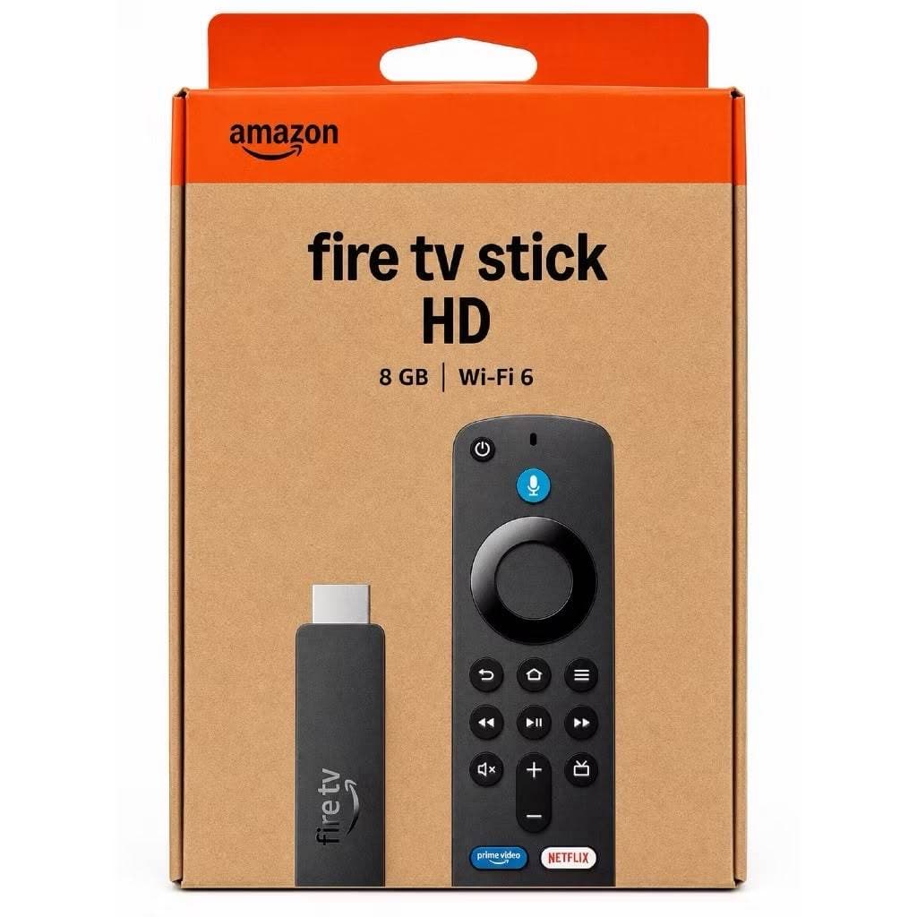 Fire Tv Stick Lite 2ª /3ª Geração Amazon Controle Remoto Por Voz Com Alexa E Atalhos Cor Preta