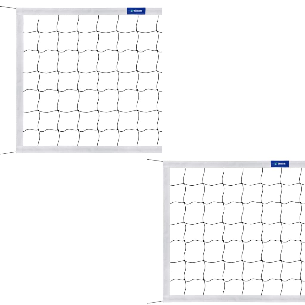 KIT 2 Redes de Vôlei 9,5m com 4 Faixas PVC