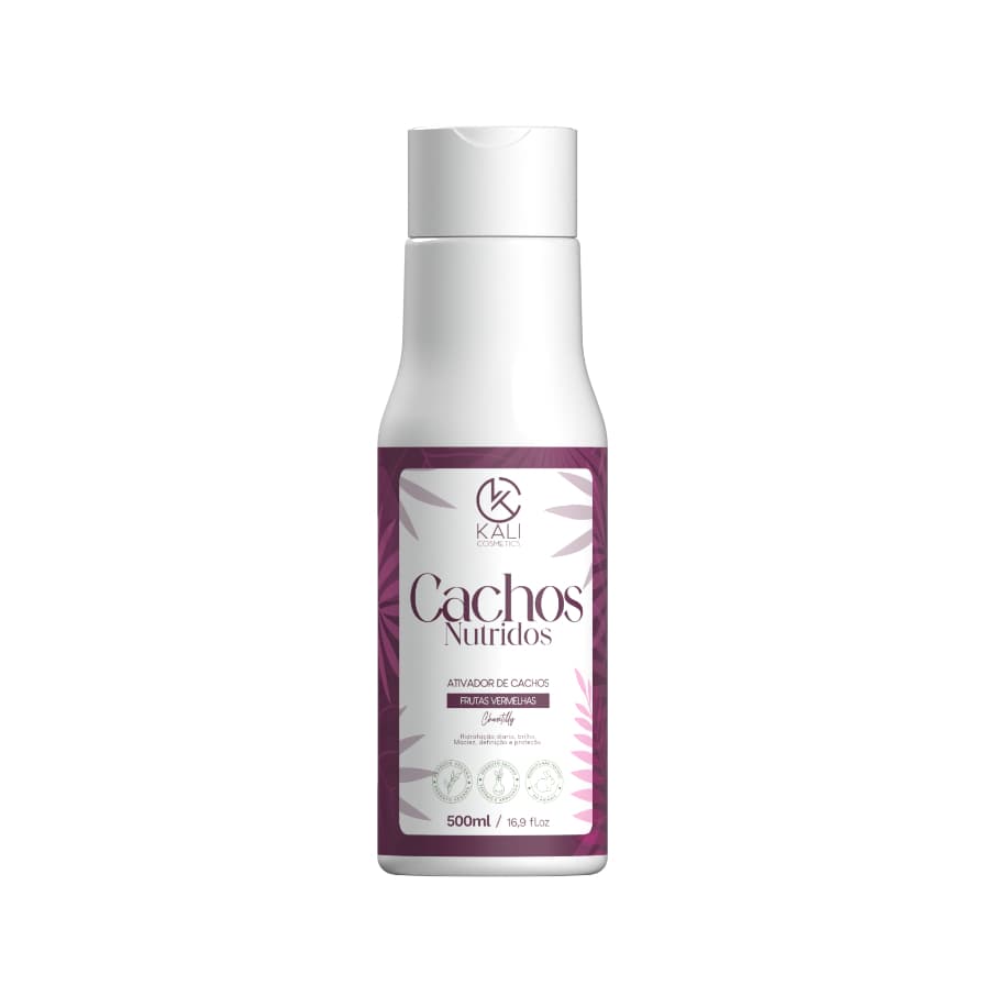 Kali Cosmetics Ativador de Cachos Frutas Vermelhas 500ml