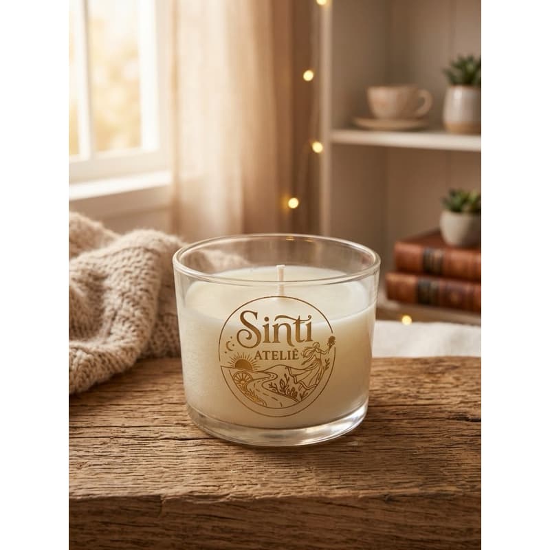 Vela Aromática Perfumada Artesanal 100g - Cera Vegetal de Coco Premium Luxo Casa Decorativa