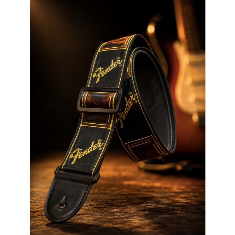 Correia para guitarra e violão modelo fender Correia de couro guitarra elétrica, alças, folk clássico, guitarras baixo