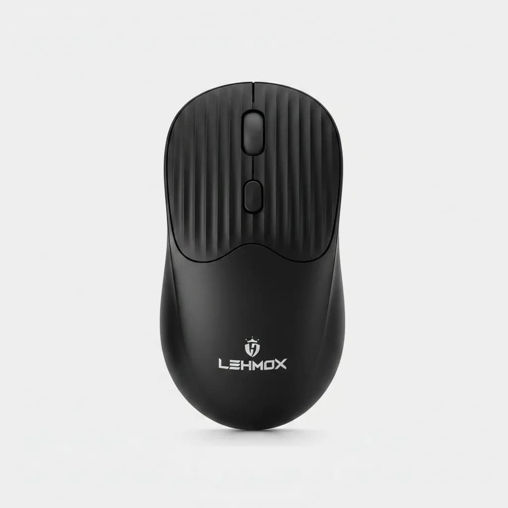 Mouse Sem Fio Recarregável 2.4GHz Bluetooth 5.2 LED RGB 1600 DPI