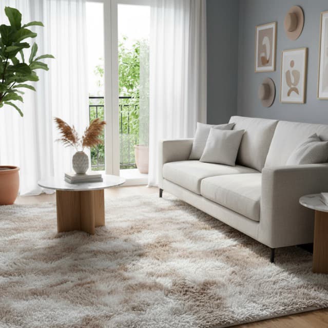 Tapete Sala Peludo Felpudo Luxo 2,00 X 1,40 shaggy