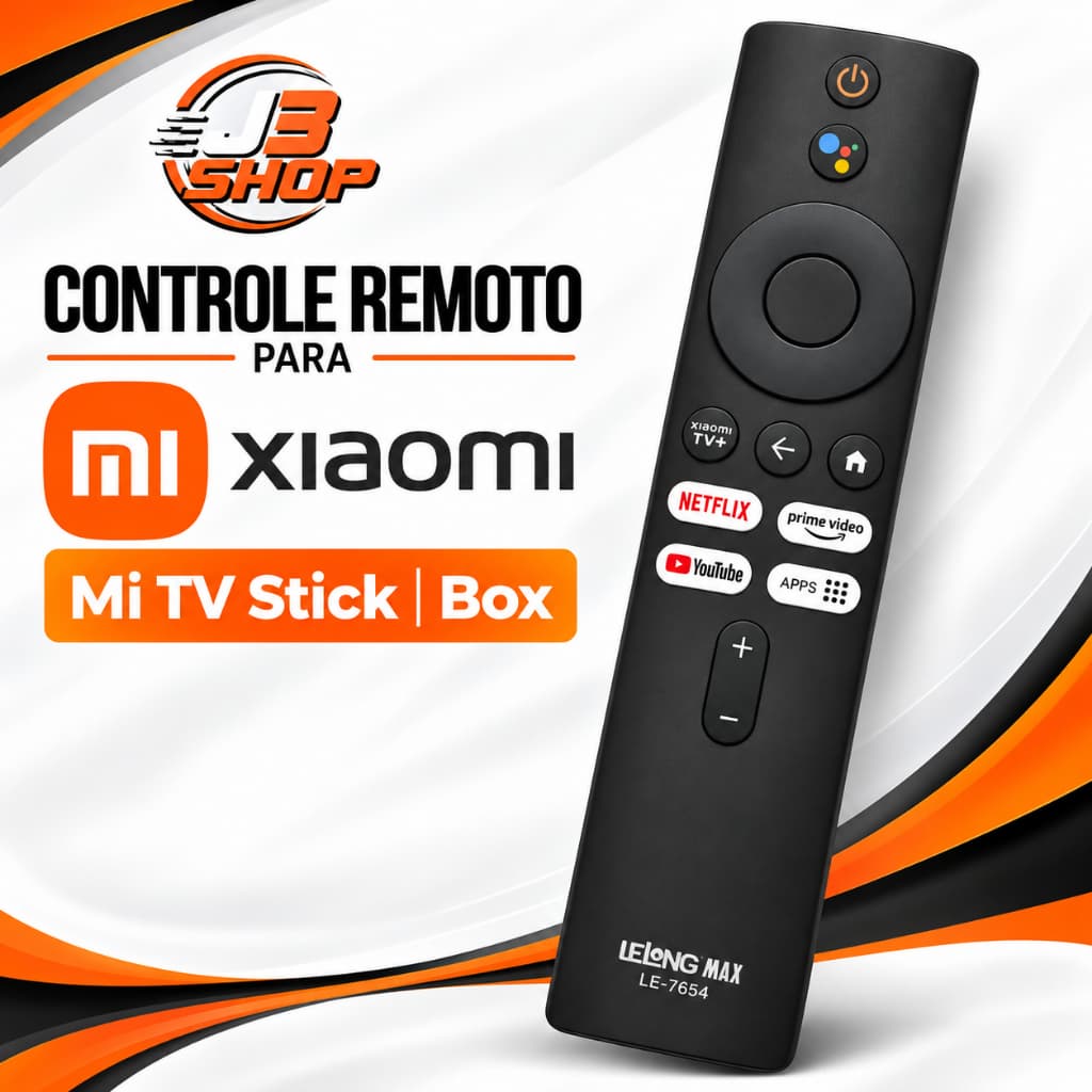 Controle Remoto Para Xiaomi Mi TV Stick Box Por Voz Bluetooth XMRM-M3 M6 M8 P1 MDZ-28-AA