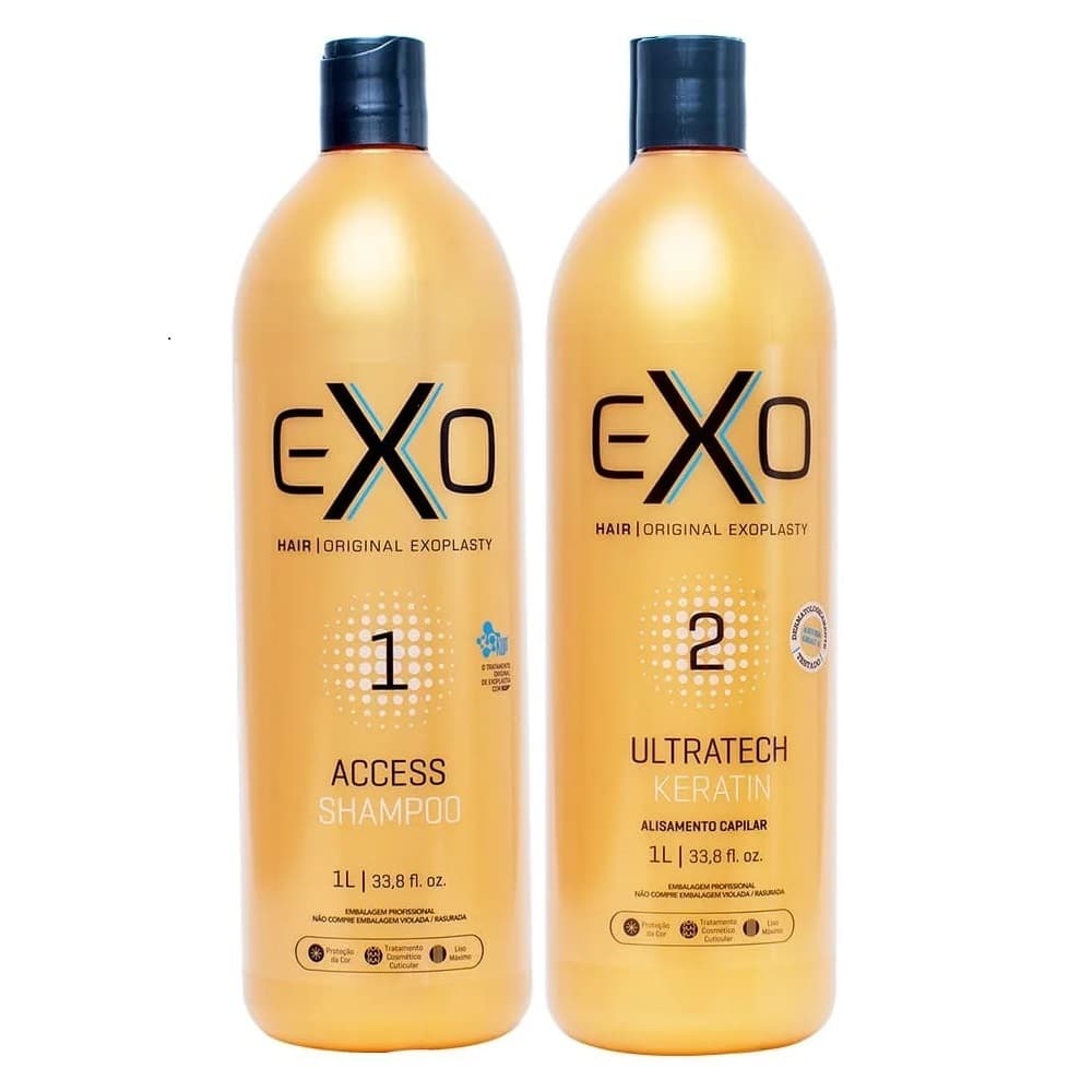 Exo Hair Alisamento Exoplastia Kit Capilar 1L.NF