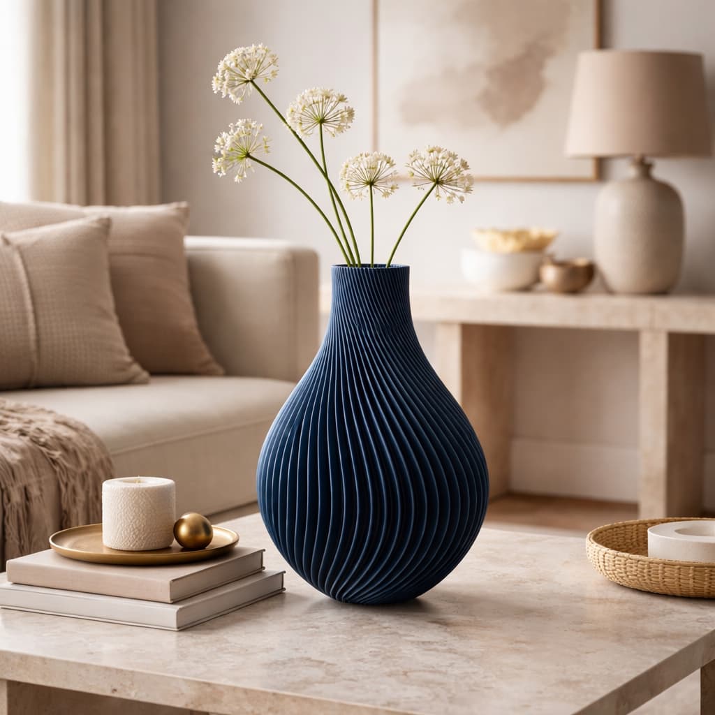 Vaso Decorativo Moderno minimalista - decoração para sala quarto e Escritório
