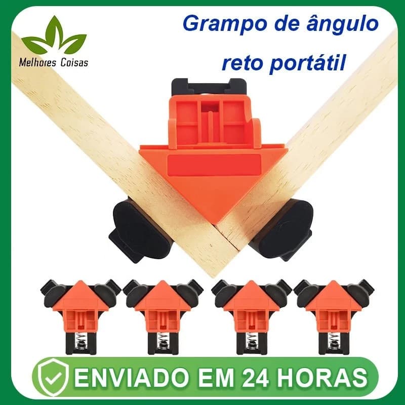 Canto Sargento De Grampos Angular 90 Graus Marceneiro Graus Aperto Rápido Marceneiro