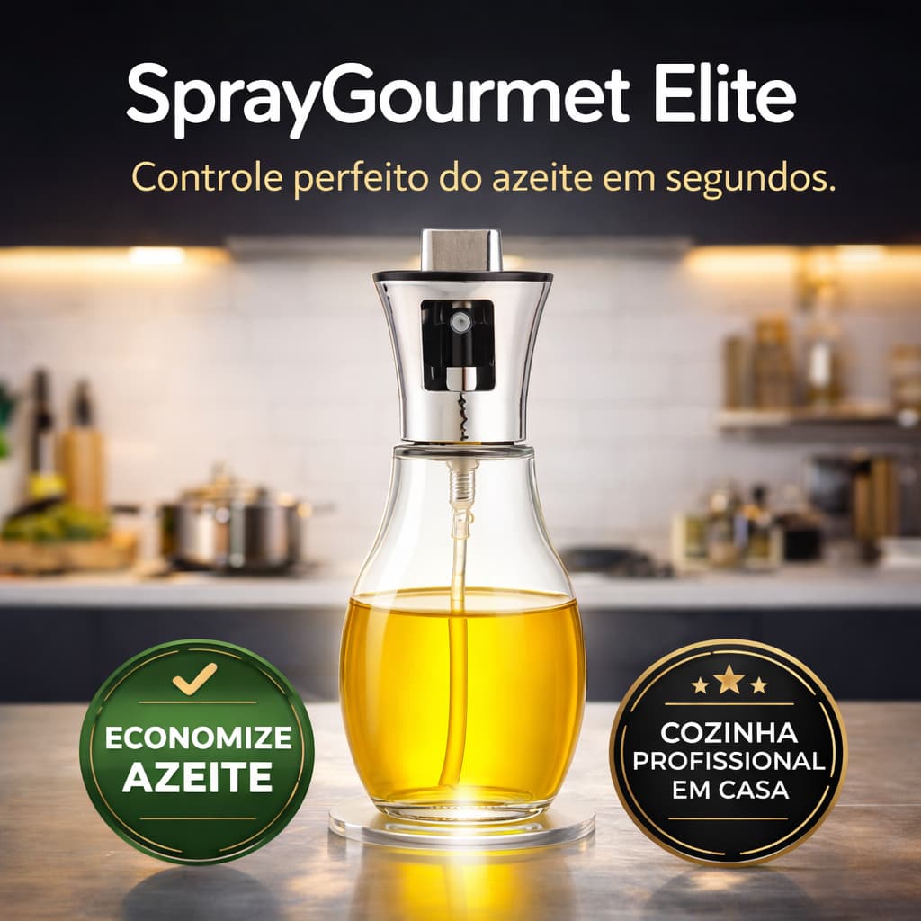 Pulverizador Spray Azeite Vidro 200ml Dispenser Óleo Vinagre Borrifador Cozinha Air Fryer