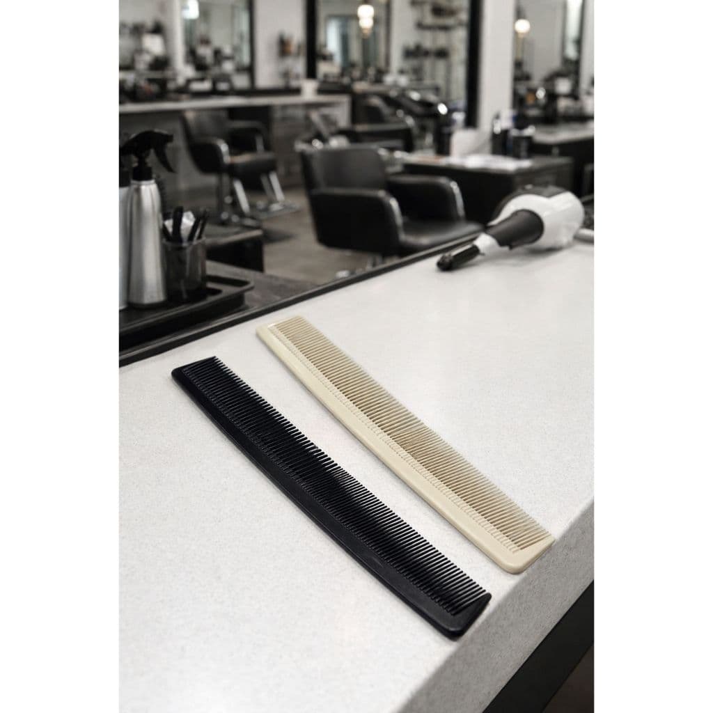 Pente De Carbono Profissional Para Corte De Cabelo Alta Resistência 22,5cm