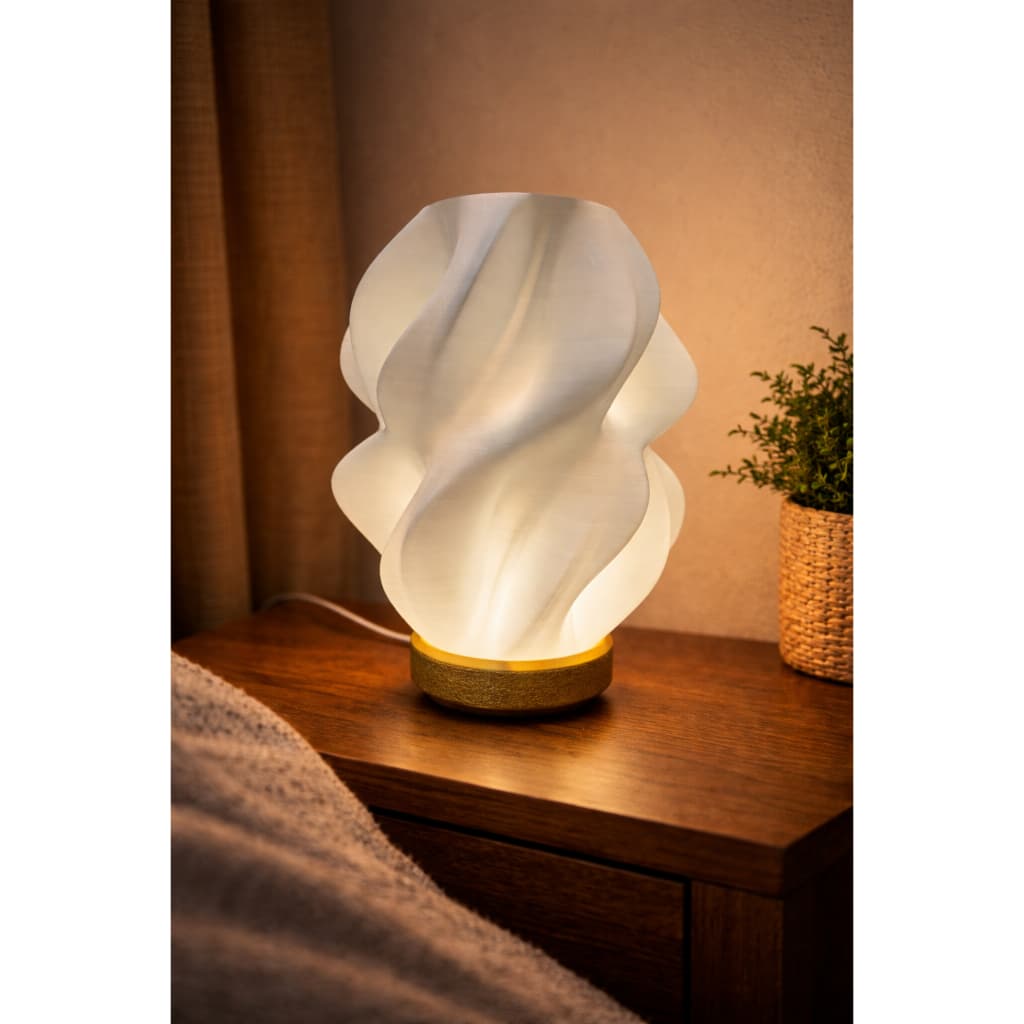 Luminária abajur de LED decorativo moderno para quarto sala mesa