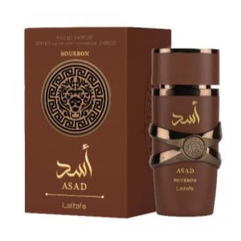 Perfume Asad Bourbon Lattafa 100 ml Perfume Masculino Oriental Especiado Masculino