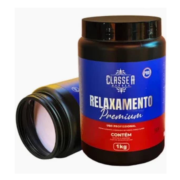 Relaxamento Capilar Classe A Barber 1kg Hidróxido de Sódio Profissional