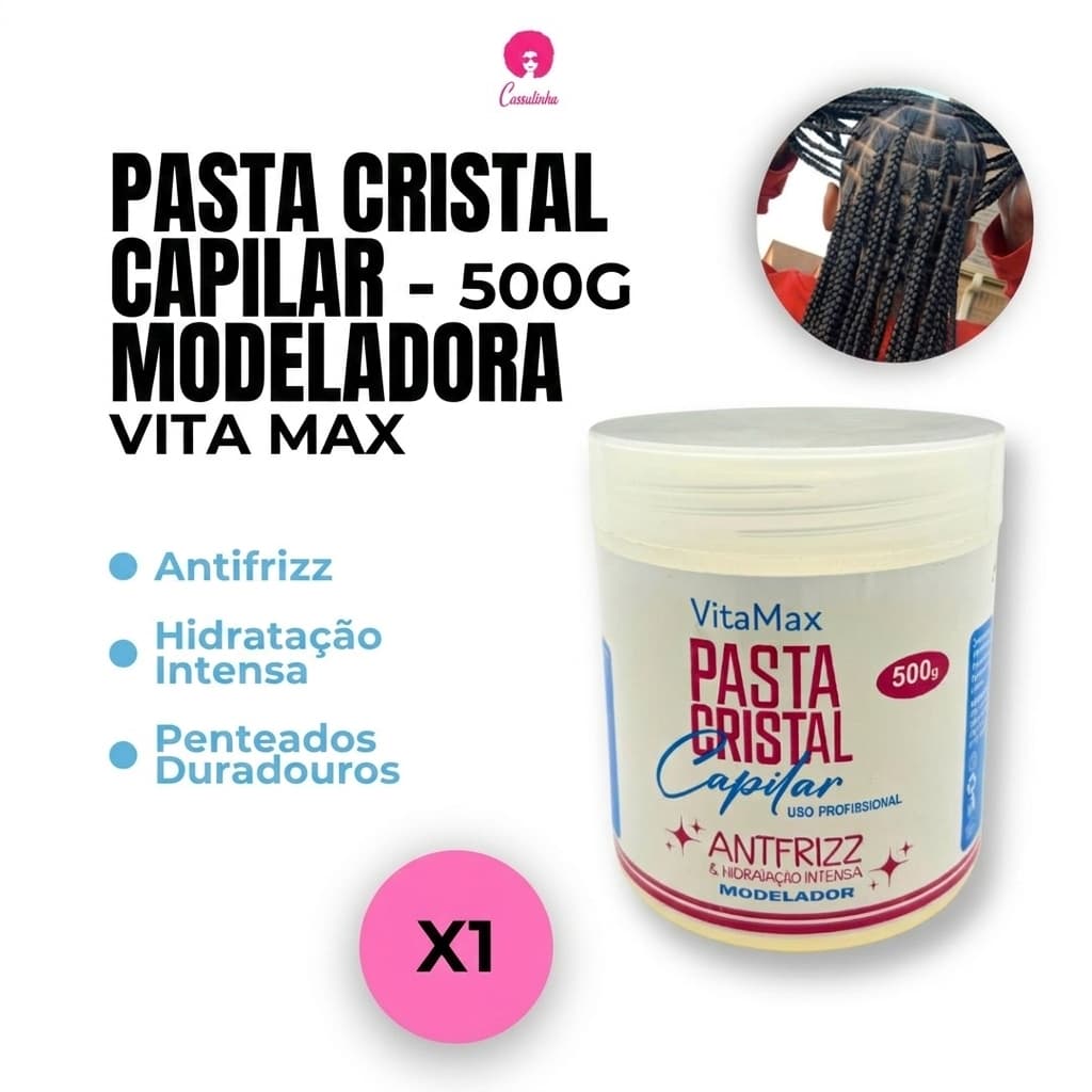 PASTA MODELADORA 500g VITA MAX