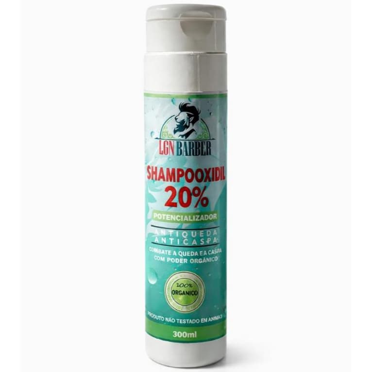 Shampoo potencializador antiqueda/anticaspa unissex 300ml - LGN cosmeticos