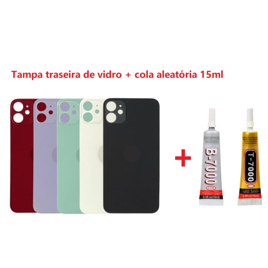 Tampa Traseira em Vidro IPH 11 | PRODUTO NOVO