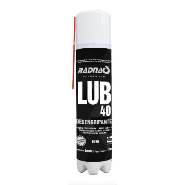 Radnaq Lub 40 Aerosol 300ml Desengripante Lubrificante Anticorrosivo