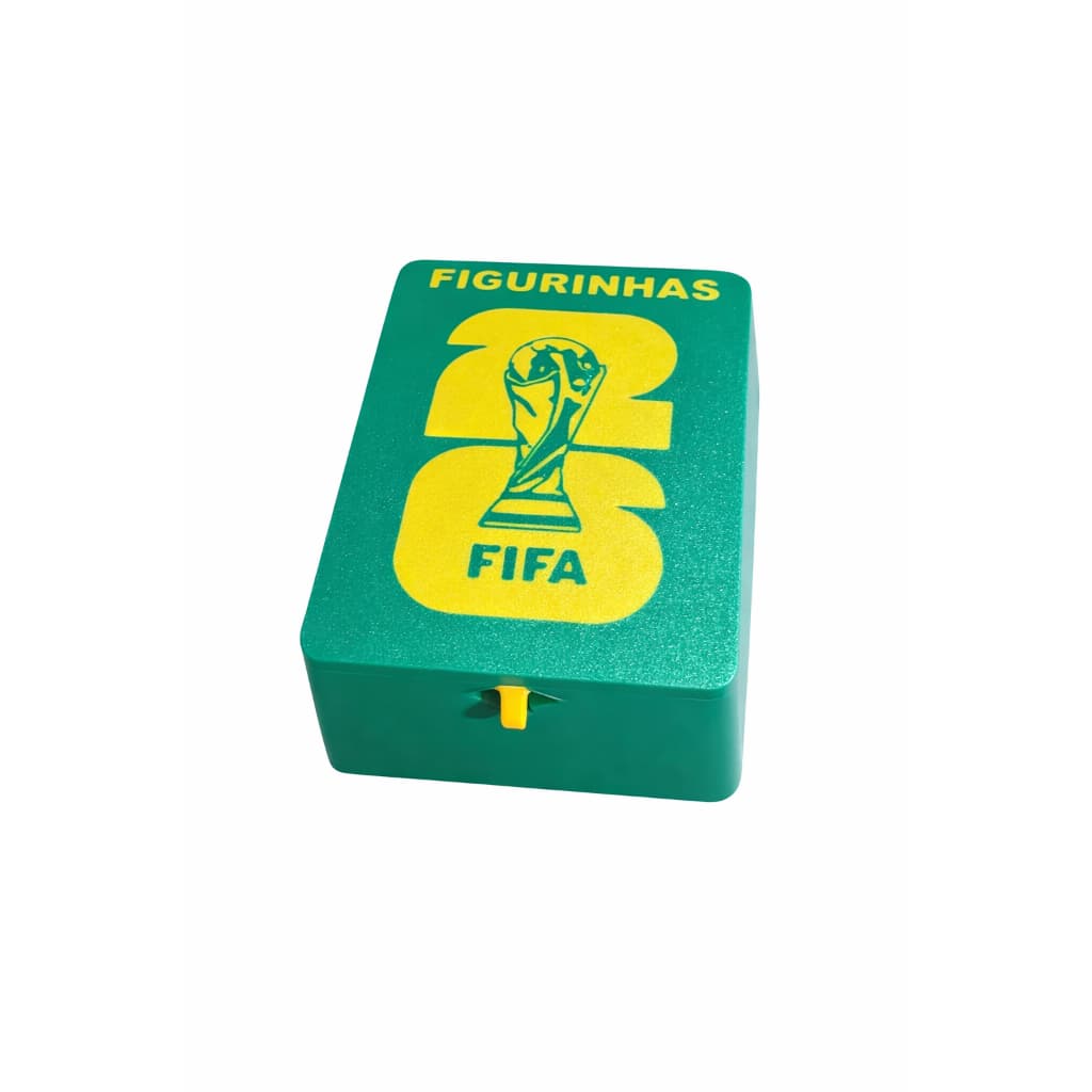 🔥 Organizador de Figurinhas Copa 2026 | Porta Cards e Figuras Colecionáveis | Caixa Protetora Compacta