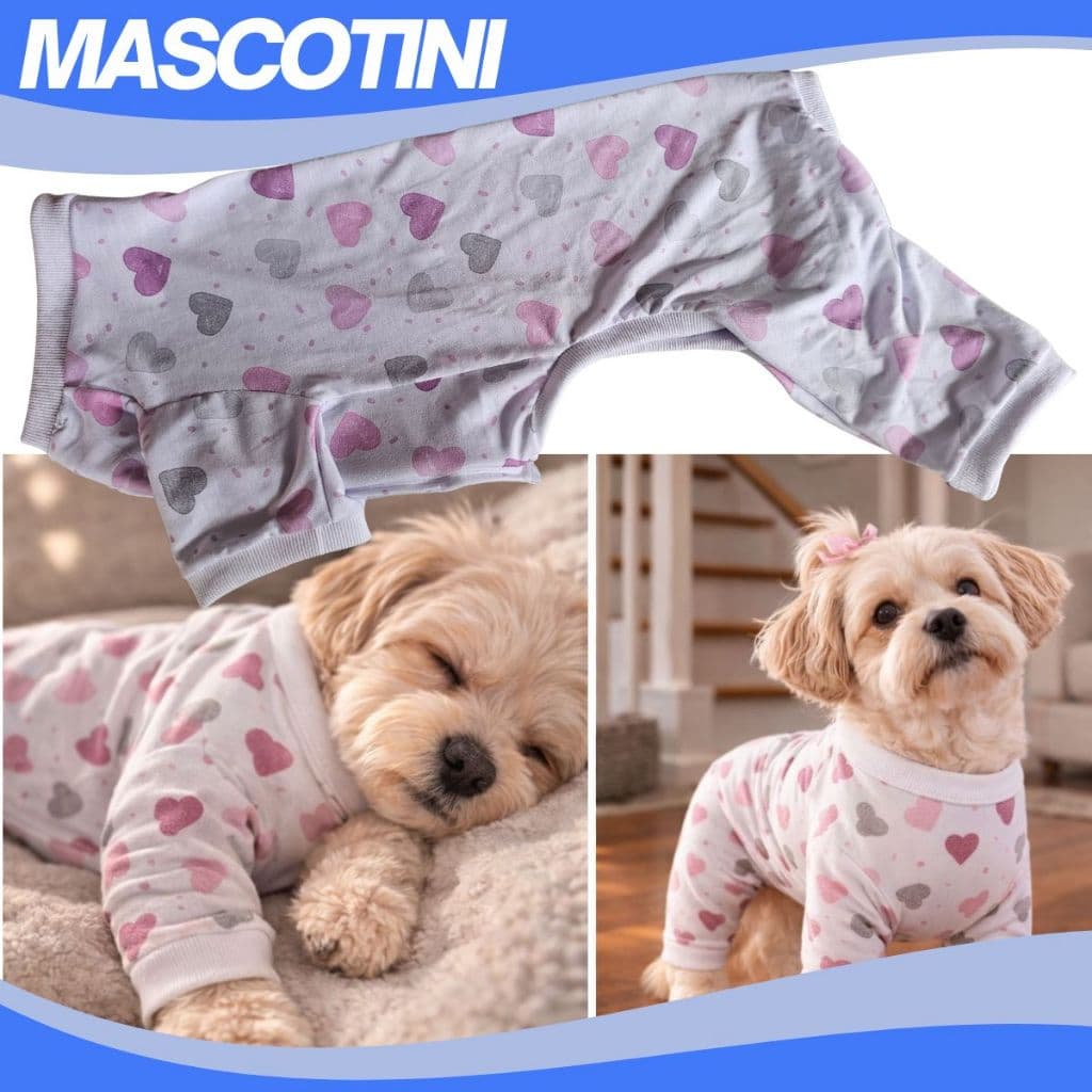 Pijama Cachorro 06 Roupa Roupinha Pijaminha Customizado Pipoca Pet Cão Fêmea Macho Camisola Cao Anti Frio Inverno Médio