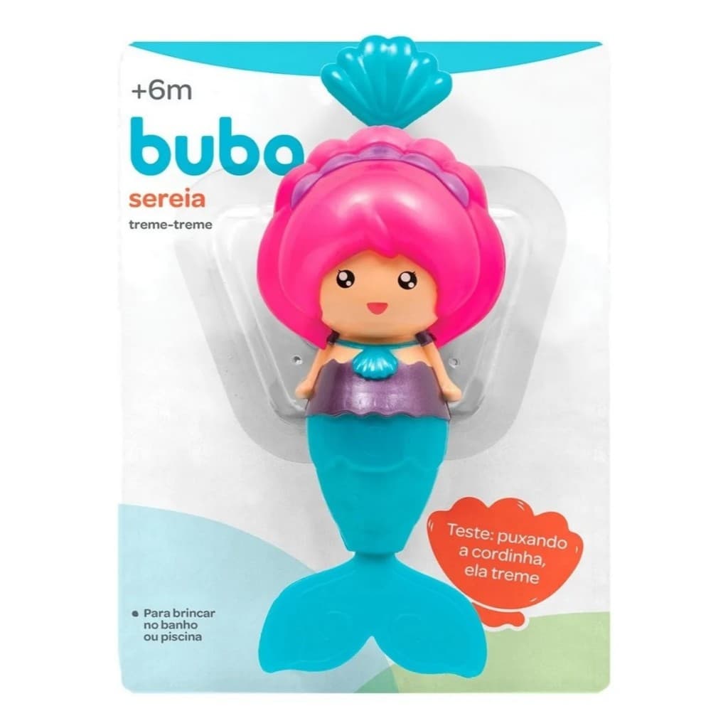 Sereia Treme-treme Brinquedo De Banho 11399 Buba