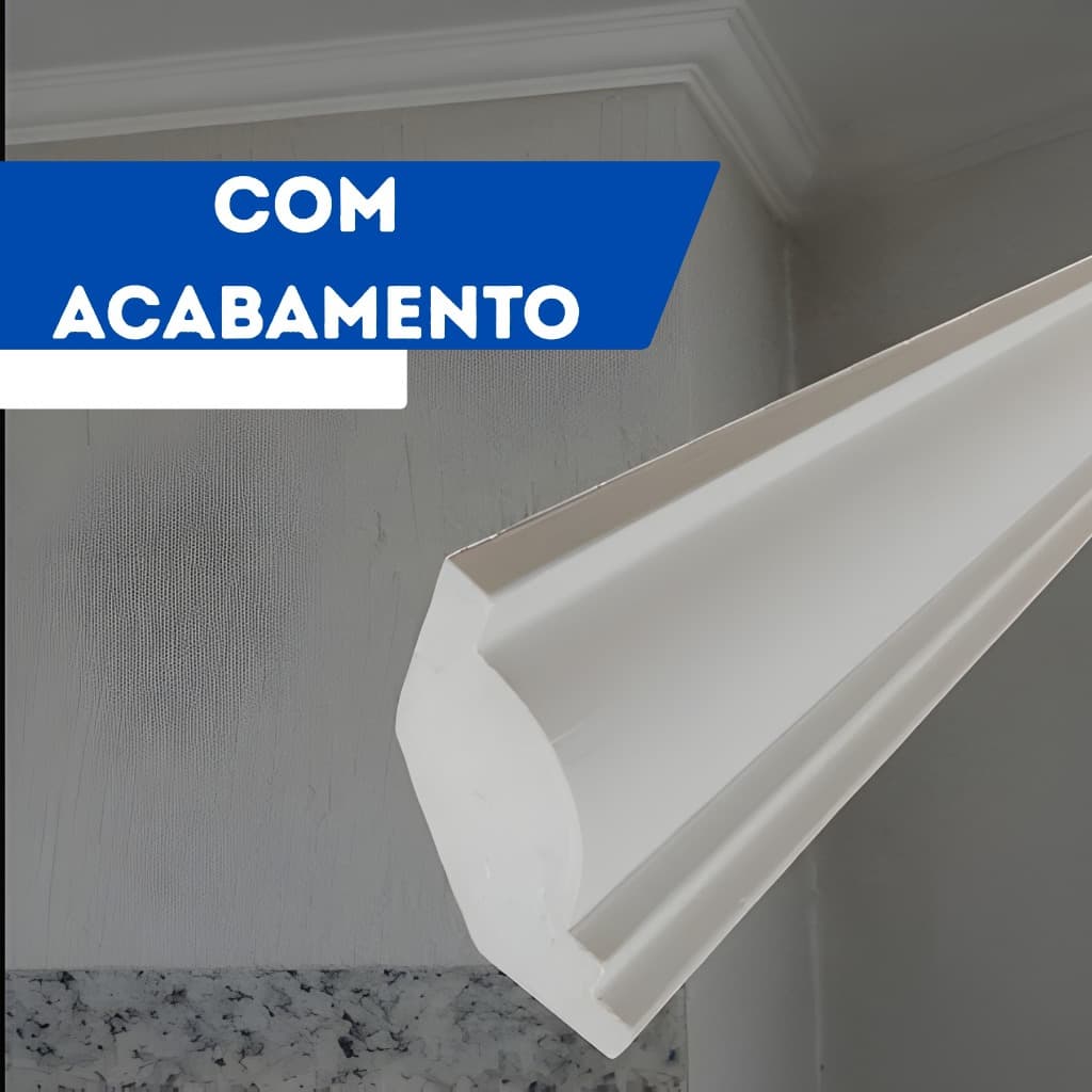 roda teto isopor com acabamento moldura rodateto | 8 metros | 12 metros | 16 metros | Envio Imediato