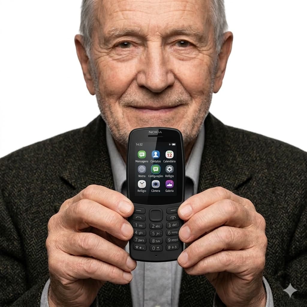 Nokia 210 Dual Chip Simples Para Idosos - Lacrado e Original Com Envio Imediato e NFe