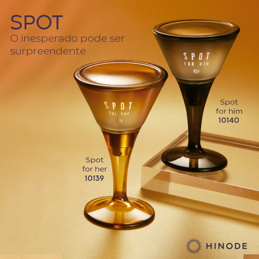 Hinode Linha SPOT Perfume Feminino & Perfume Masculino