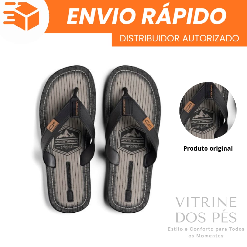 Chinelo Masculino Macio e Confortável com Estilo Casual Porto