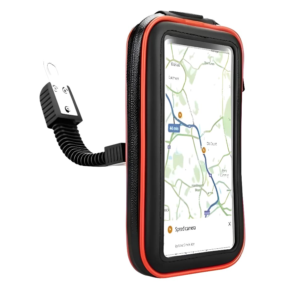 Suporte Celular 6,3 Polegadas Para Moto Motocicleta Motoboy Moto Girl  Com Carregador BMG19