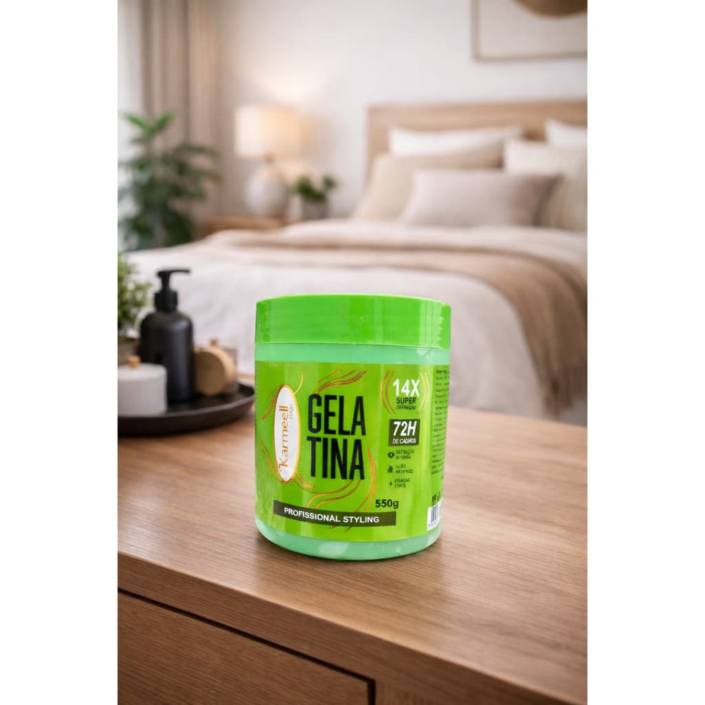 Gelatina modeladora Karmeell Hair - Definição intensa para cachos 550g