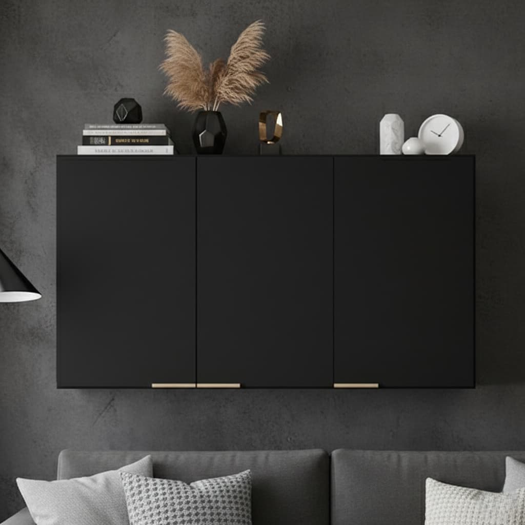 Armário de Parede 3 Portas para Organização Vertical