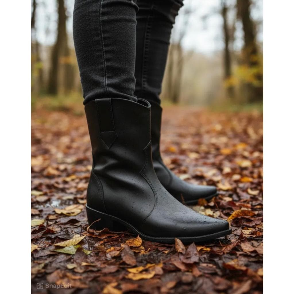 Bota Feminina Texana Estilo Ana Castelo Western Country Cano Médio Curto Moda Feminina Rodeio Promoção