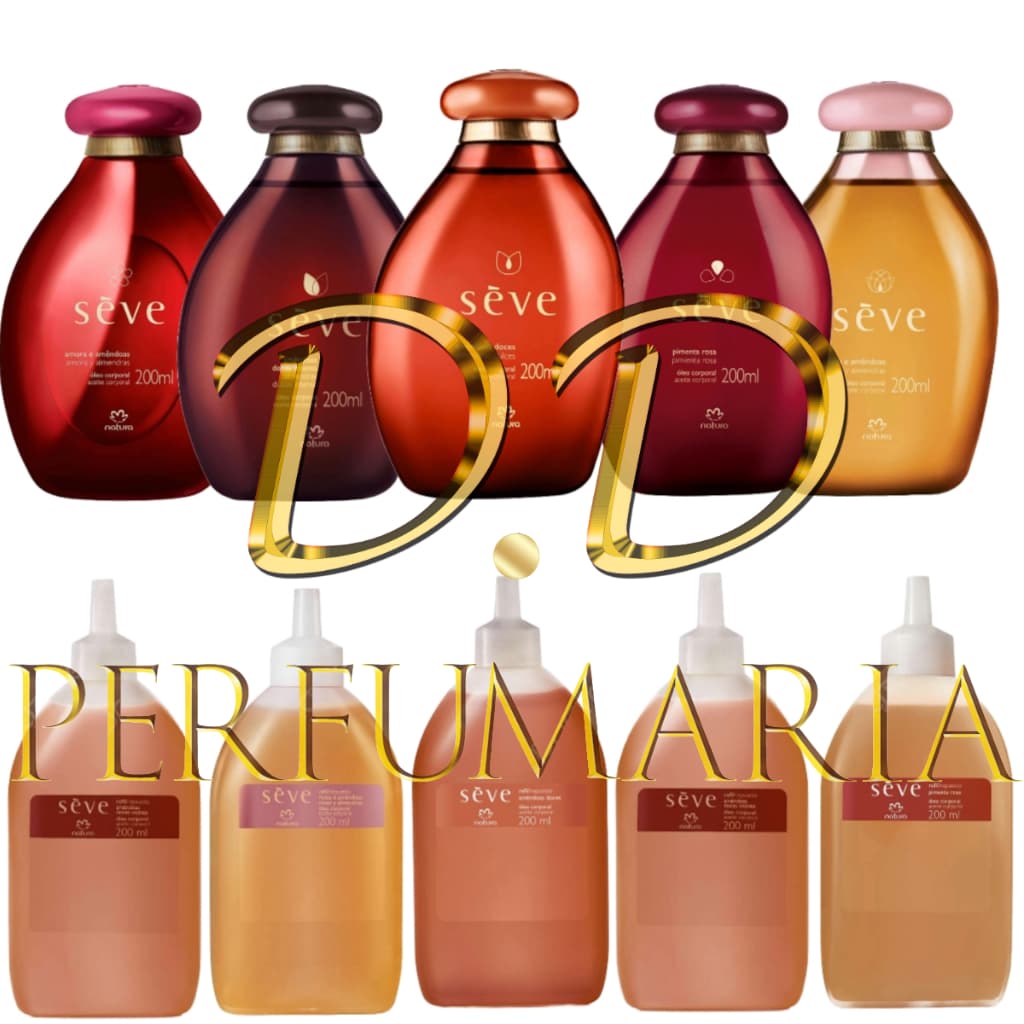 Natura Óleo Seve Corporal Amêndoas 200ml (Refil ou regular)