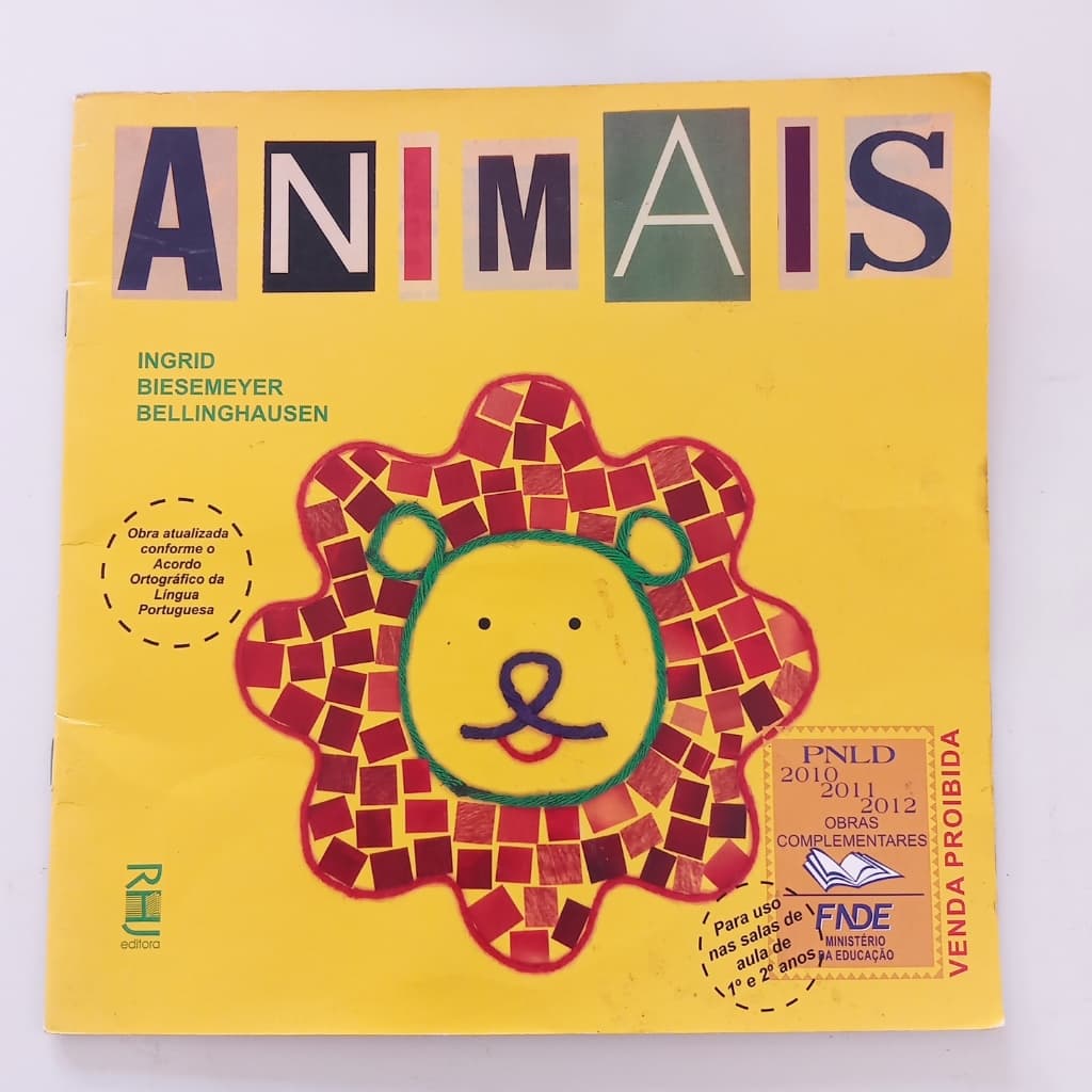 Livro Animais Ingrid, Biesemeyer (Usado)