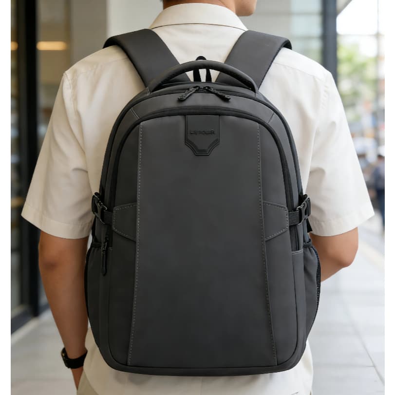 Mochila Resistente Multifuncional para Viagem, Trabalho e Uso Diário - Bolsa Impermeável para Estudantes e Profissionais