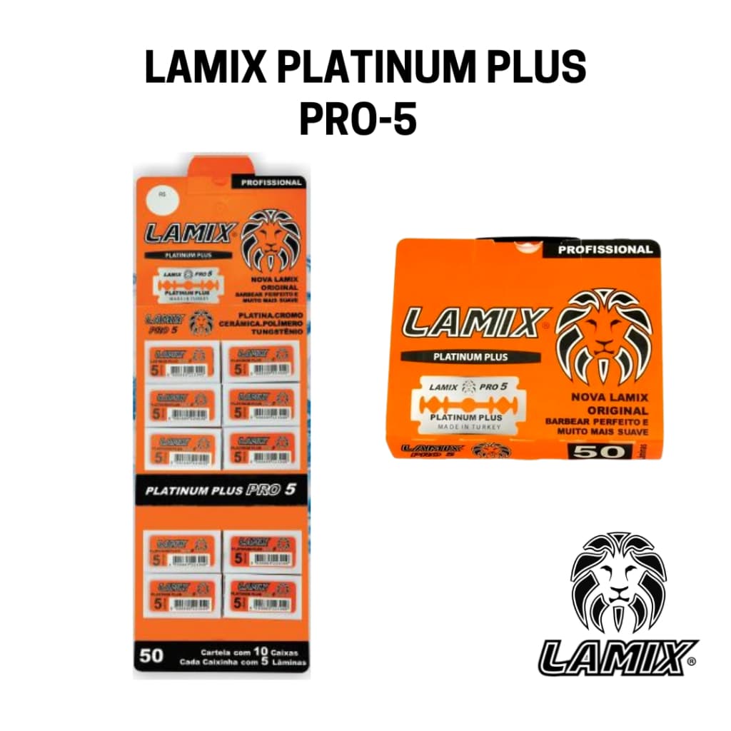 Lâmina LAMIX PRO-5 - 1 cartela