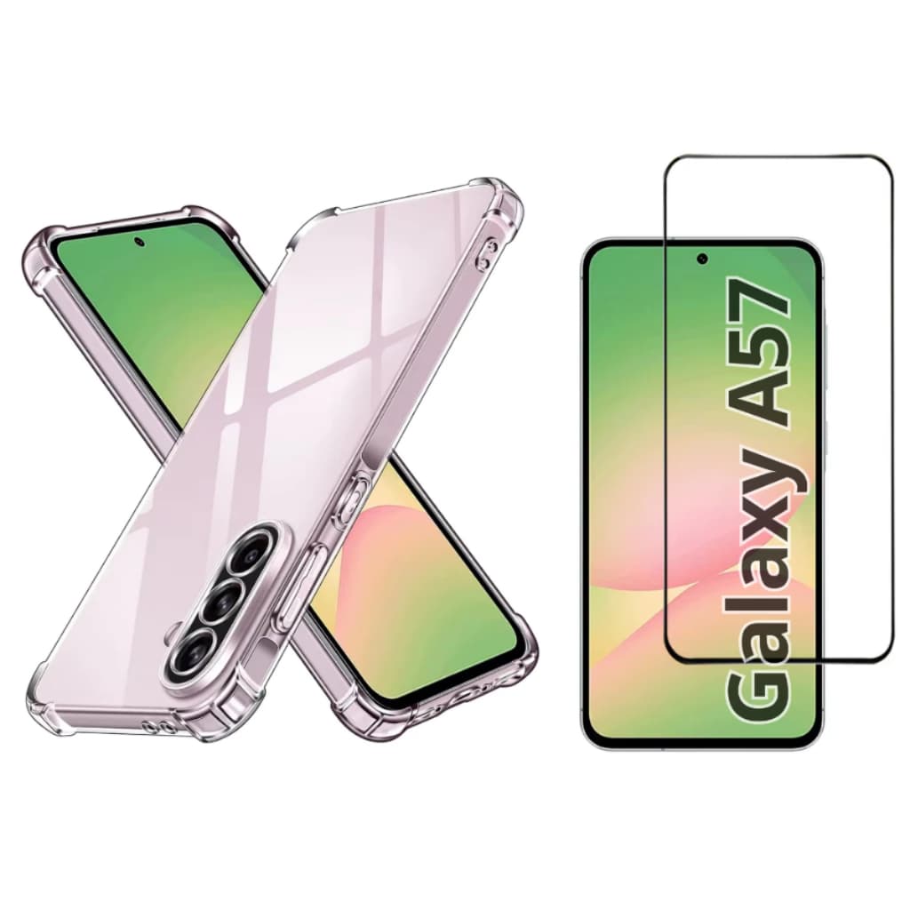 Capa Capinha Anti Impacto + Película 3D para Samsung Galaxy A57