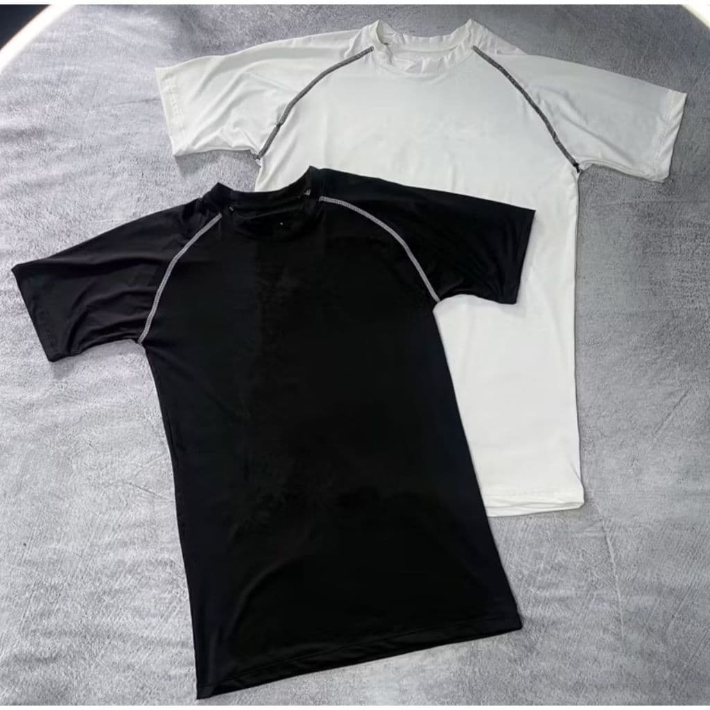 Camisa Compreensão esportiva masculina premium leve respirável Secagem Rápida