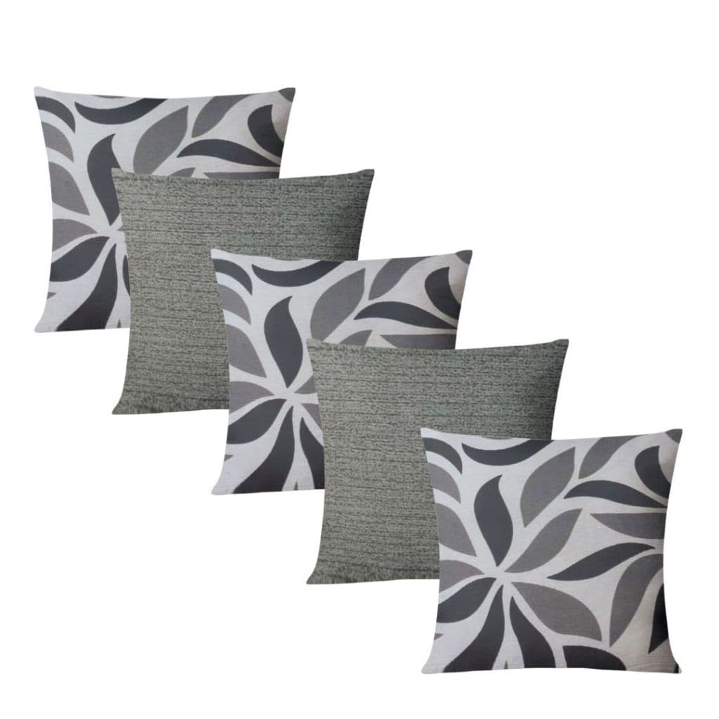 Kit Com 5 Almofadas Cheias  Decorativas 48x48cm