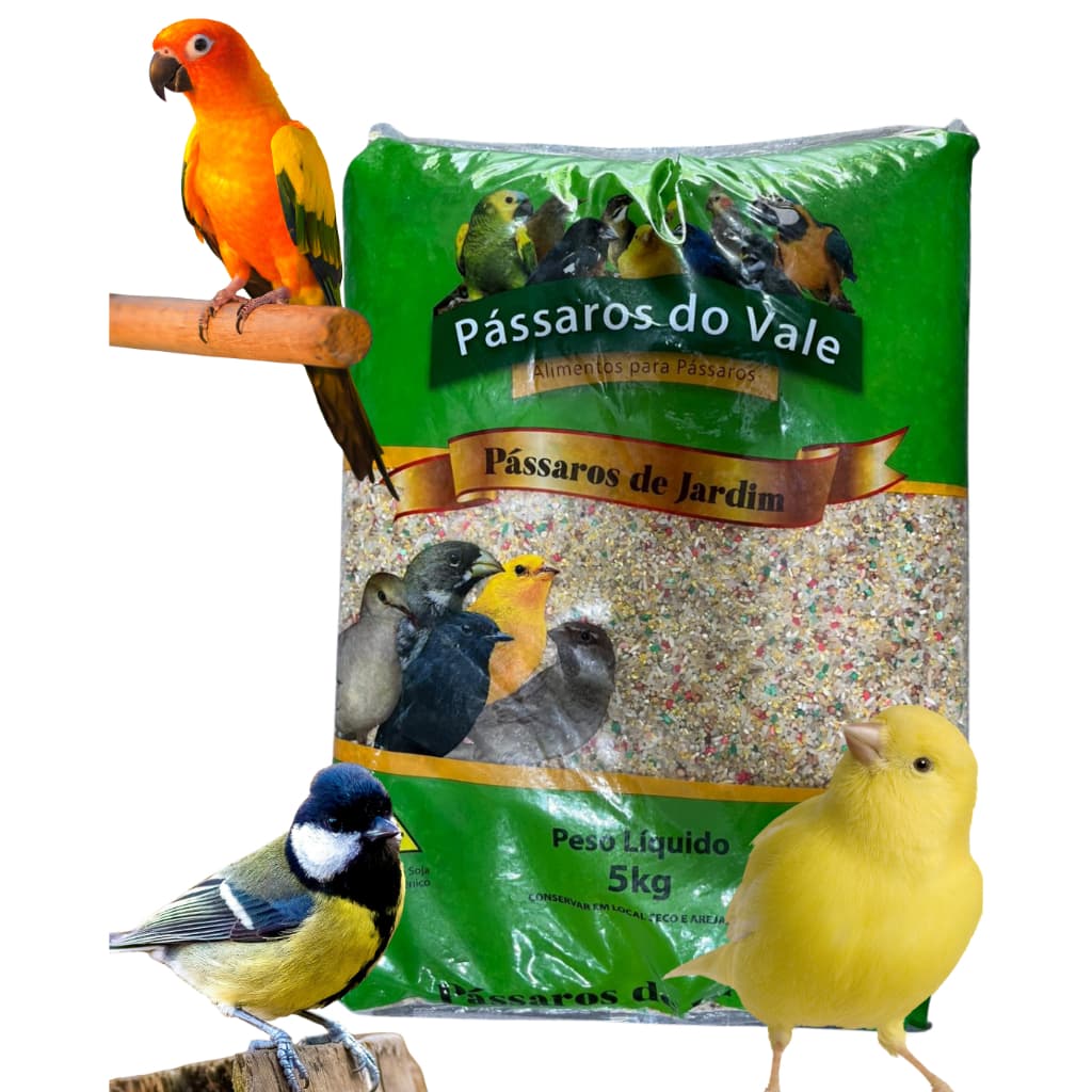 ALIMENTOS PARA PÁSSAROS DE JARDIM/ PASSAROS DA NATUREZA -  PASSAROS DO VALE - 5KG - 10KG -15KG -20KG-